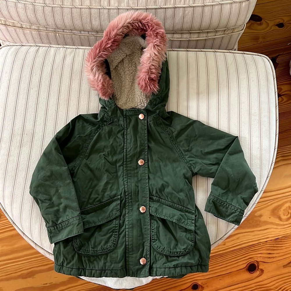 Old Navy Olive Green Parka